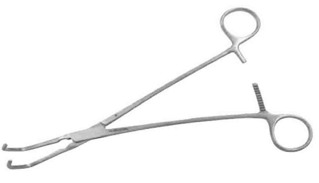 SATİNSKY VENA CAVA VASKULER TEETH KLEMP 70X13 MM 241 MM